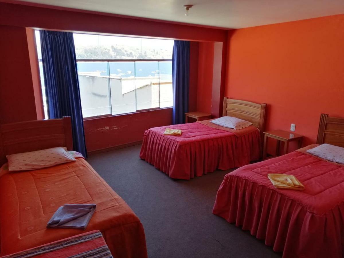 Estrella Del Lago Otel Copacabana  Dış mekan fotoğraf